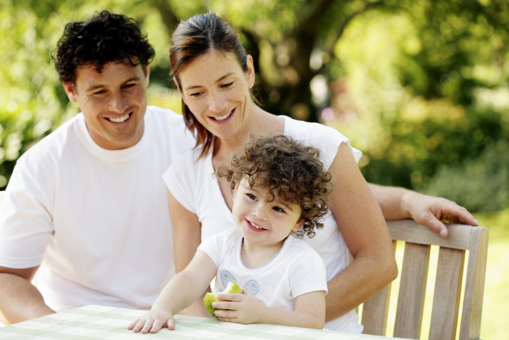 northwest houston pediatric family with mother and dad