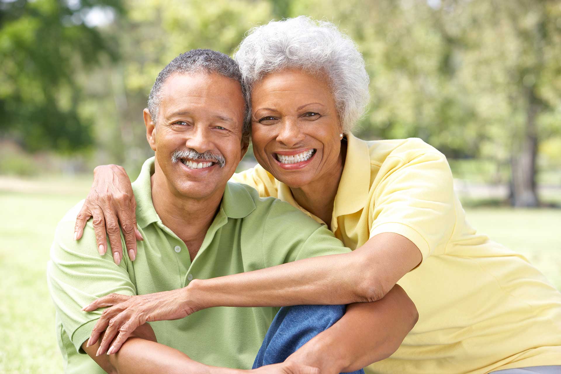 older tmj patients taking photo together